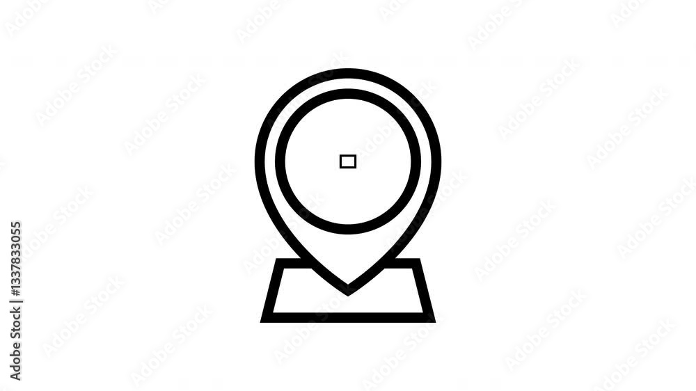 location animated icon location animated icon