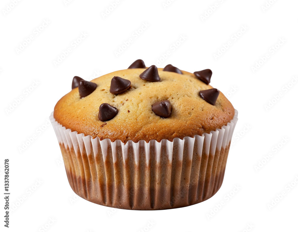 muffin isolated on white background muffin isolated on white background