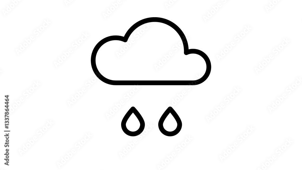 Rain motion template Rain motion template