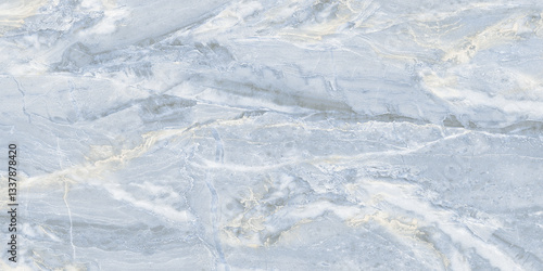 light Blue Marble Texture with ivory and White Veining