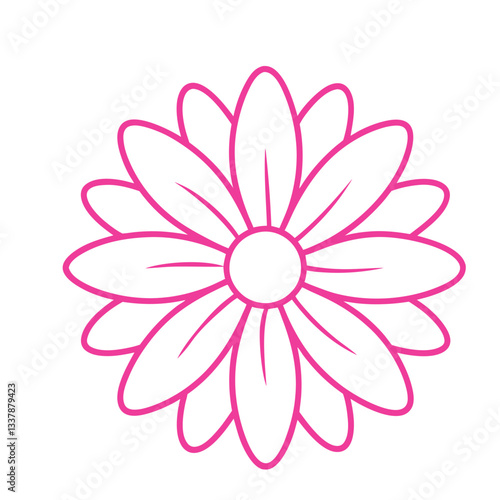 Daisy Flower Ouline Icon