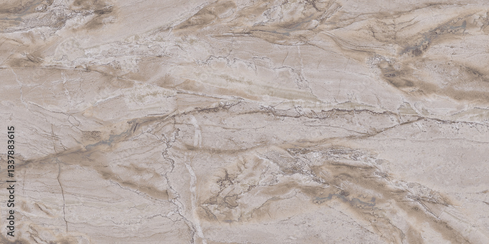 Obraz premium high-resolution brown marble texture featuring subtle and natural veining in soft earthy tones