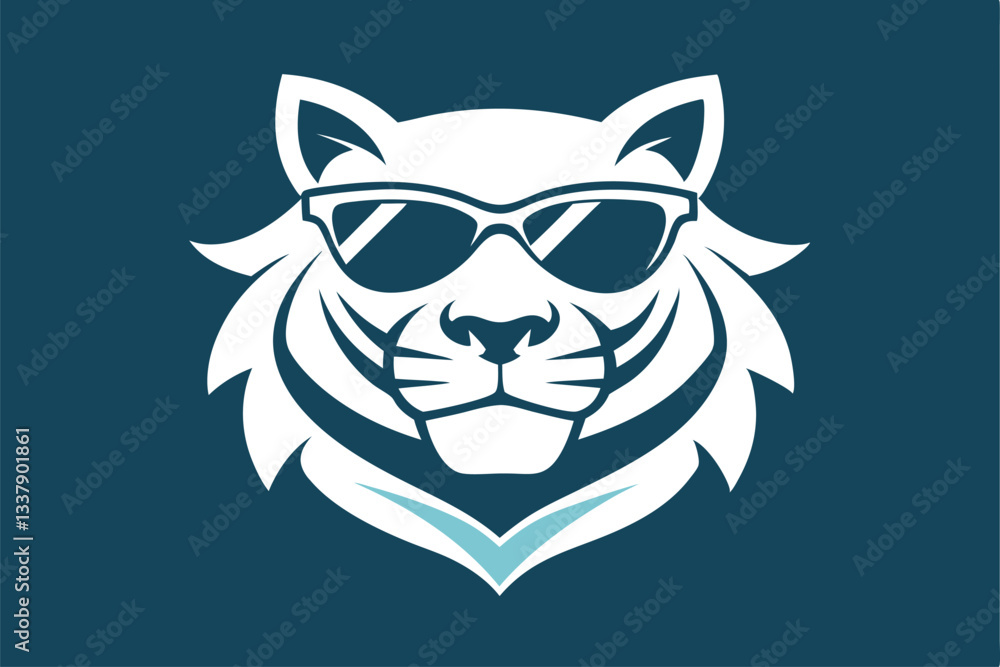 Fototapeta premium head of a tiger