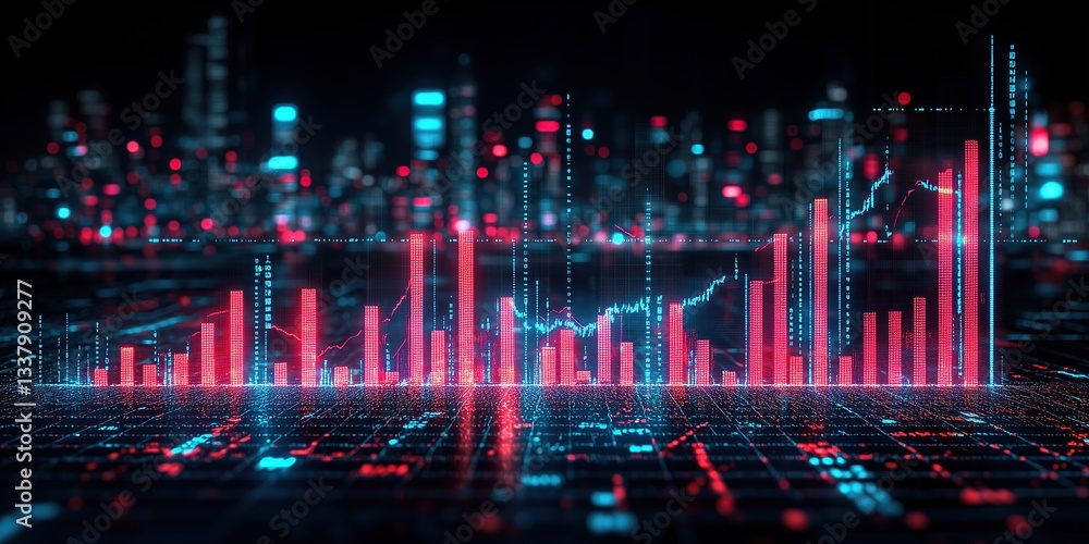This image shows the financial graph of a growing business This image shows the financial graph of a growing business