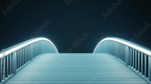 Glowing Bridge to the Unkno...