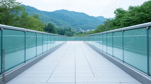 Scenic Vista: A sleek, mode...
