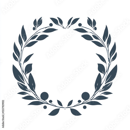 laurel wreath vector illustration