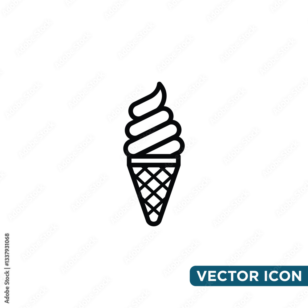 Simple Ice Cream Design Template Simple Ice Cream Design Template