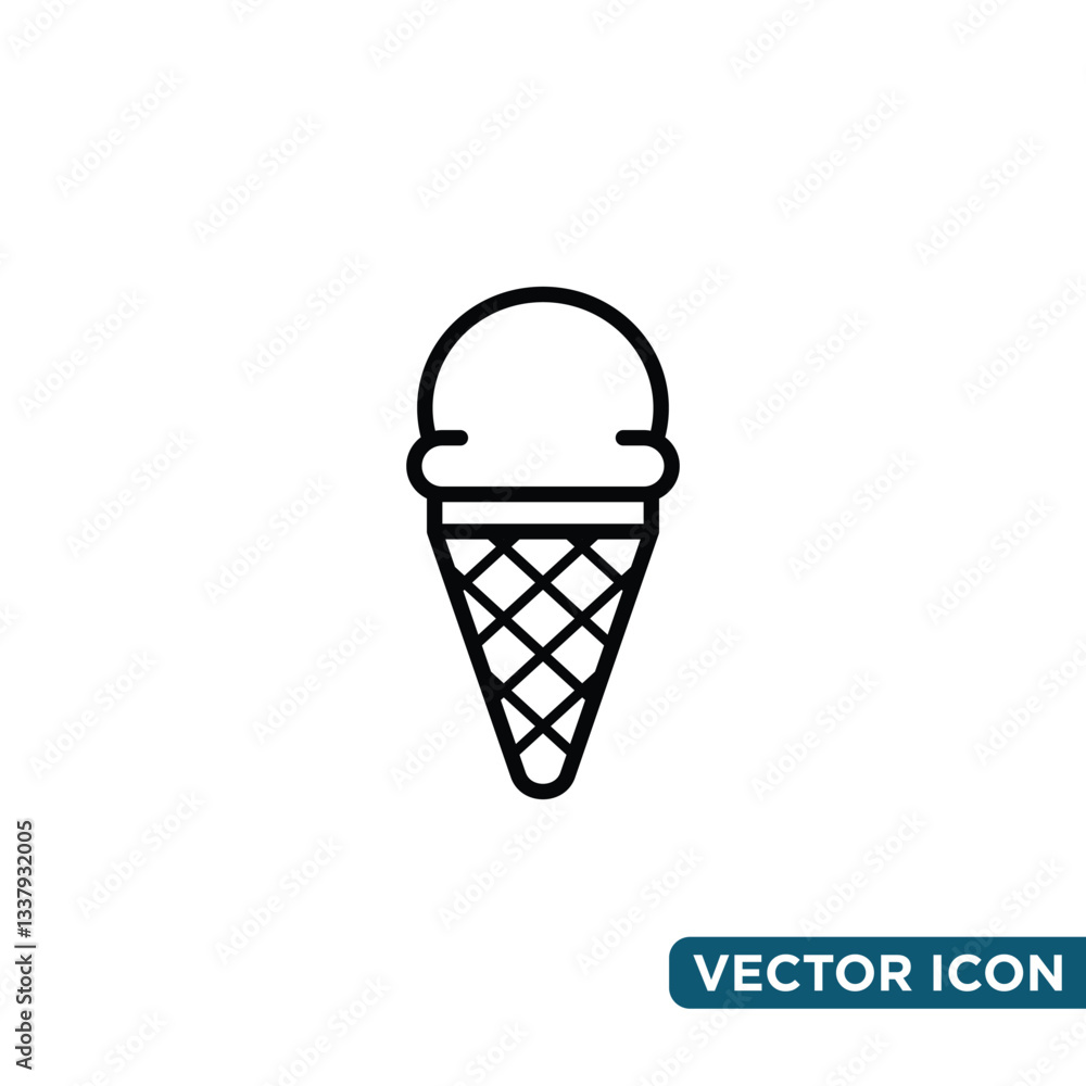 Simple Ice Cream Design Template Simple Ice Cream Design Template