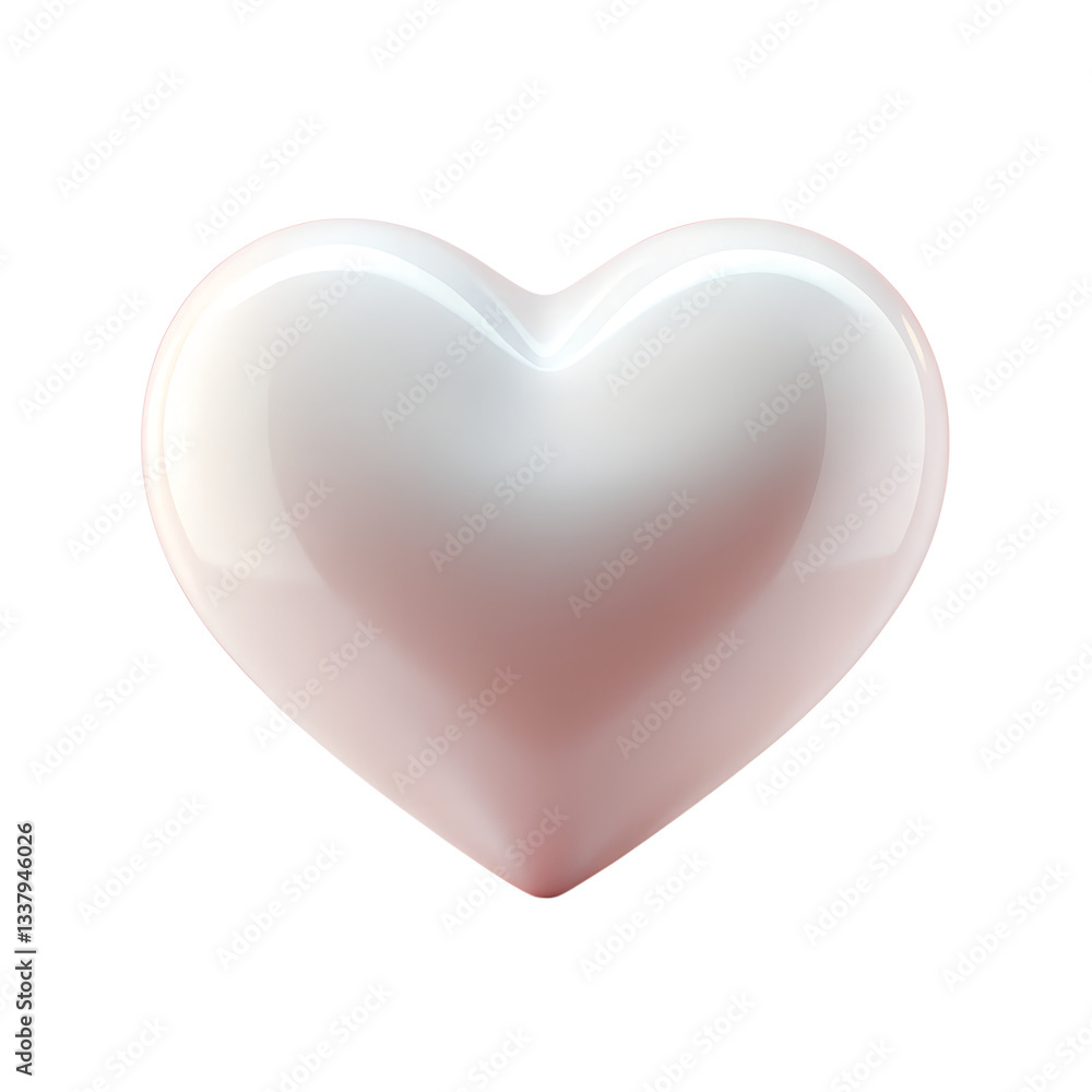 Soft Edge Heart Isolated on transparent background Soft Edge Heart Isolated on transparent background