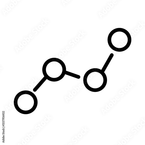 glycine chemical vector icon
