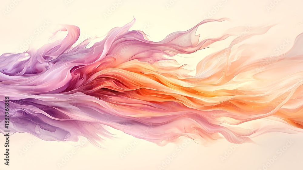 Dynamic abstract flowing textures ethereal background colorful artistic environment Dynamic abstract flowing textures ethereal background colorful artistic environment