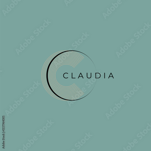 Vector Logo Design Claudia