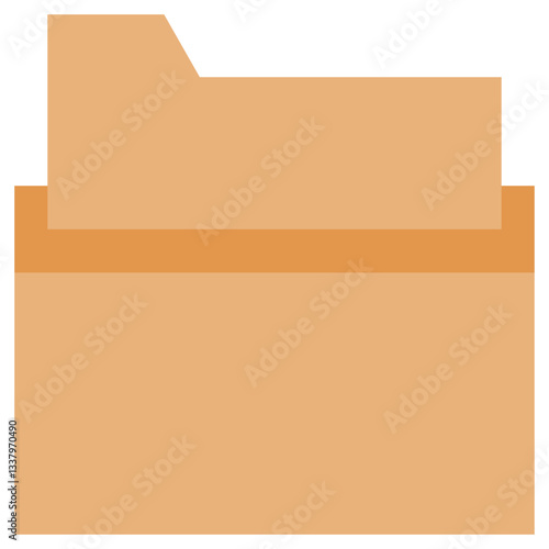 Folder Flat Icon Style Icon, Business and Marketing Flat Icon Style Icon