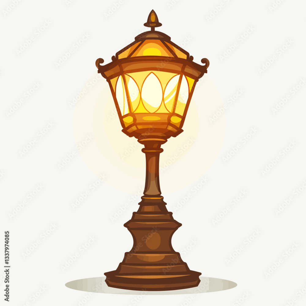 Lamp isolated Lamp isolated