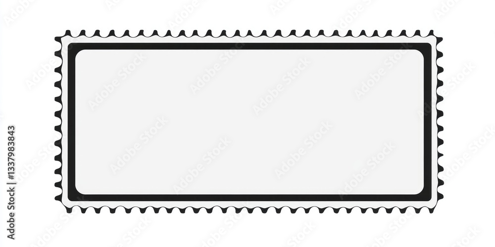 A white box with black borders A white box with black borders