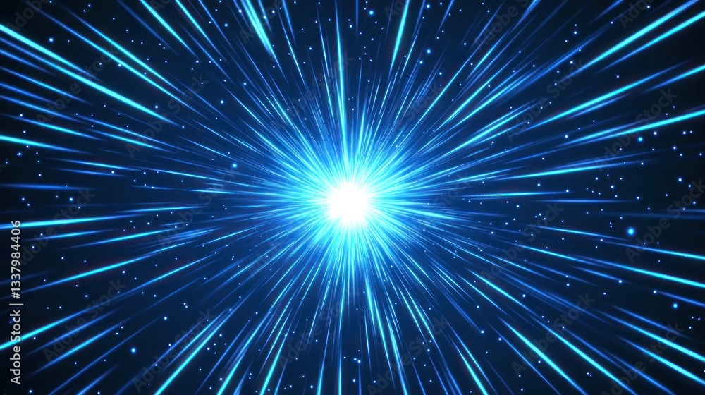 Cosmic Radiance Exploding Light Rays Cosmic Radiance Exploding Light Rays