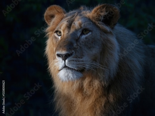 Lioness in the wild