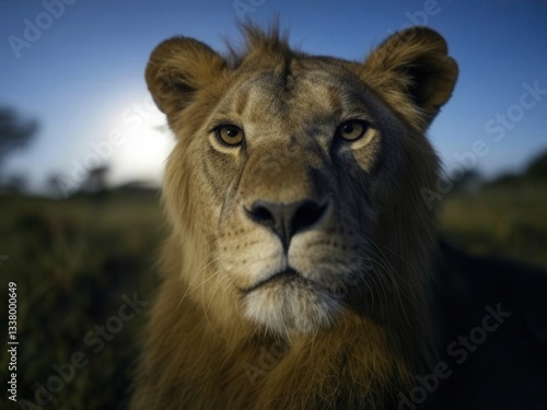 Lioness in the wild