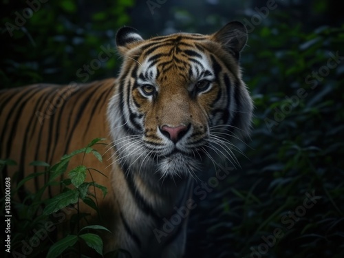 Tiger in the wild