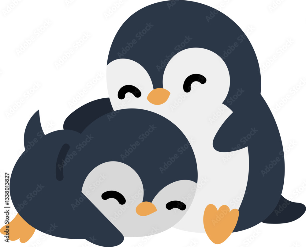 Obraz premium 펭귄캐릭터