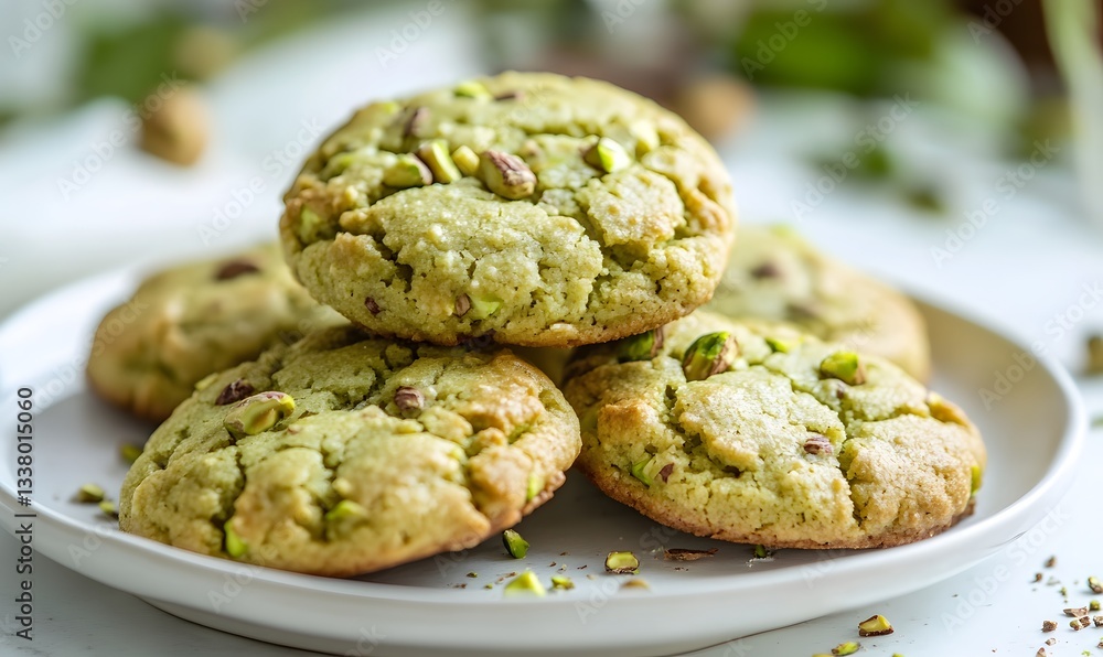 Pistachio Cookies, Generative AI Pistachio Cookies, Generative AI