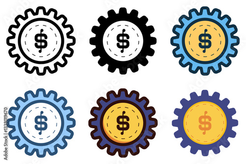 business productivity icon vector illustration