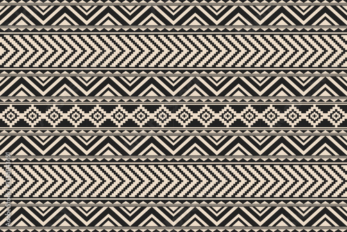 Ethnic geometric pattern, seamless pattern of the Navajo tribe. Native American ethnic. Seamless vector pattern ethnic, seamless Mexican rug, woven carpet. Folk embroidery, Bohemian, Aztec style.