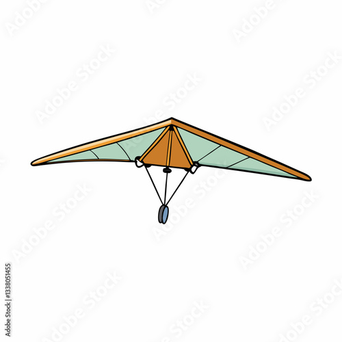 glider in flight