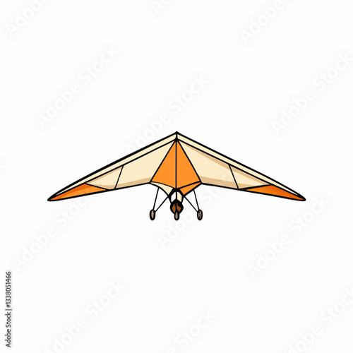 glider in flight