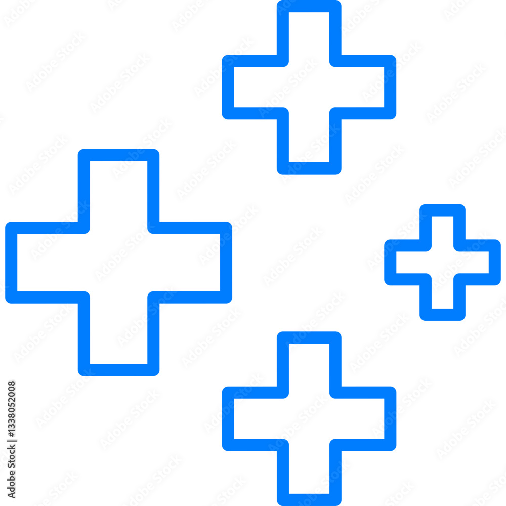 Obraz premium Medical Cross Decoration