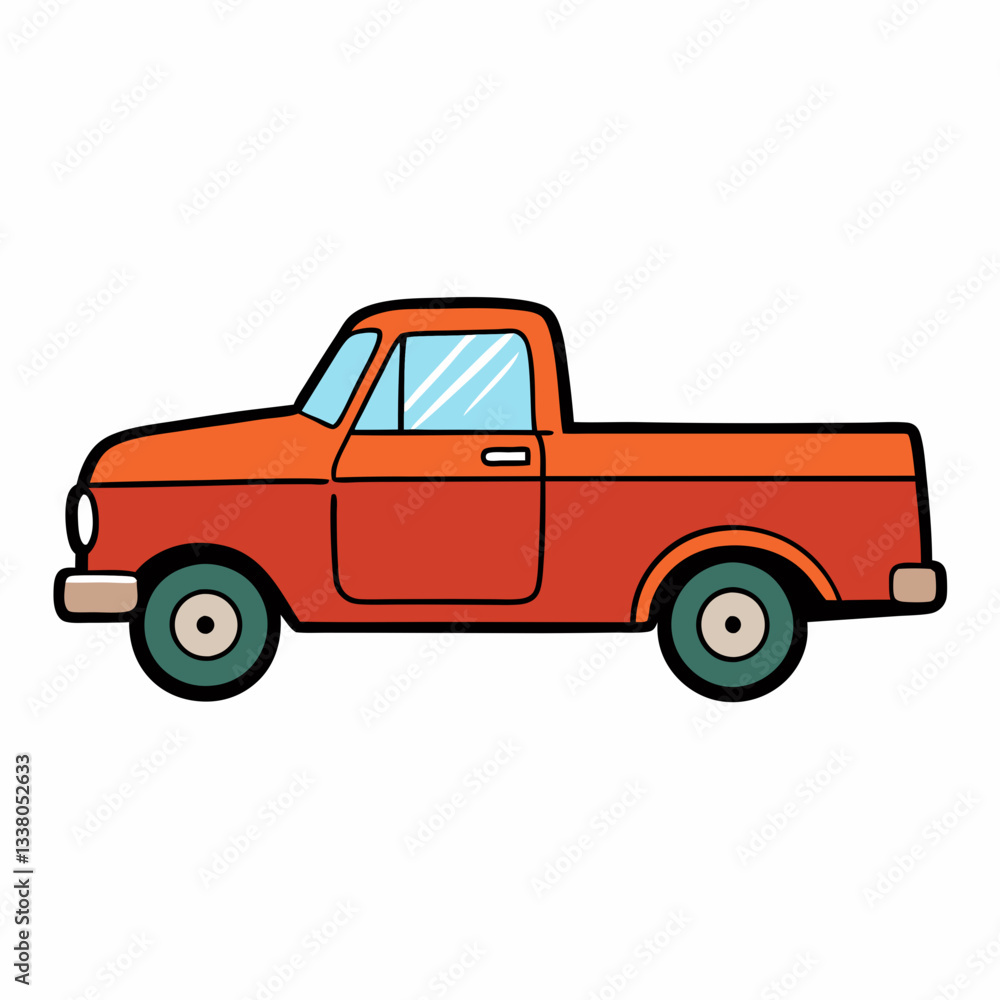 truck isolated on white truck isolated on white