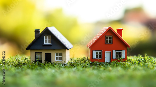 Wallpaper Mural A peaceful suburban street with two charming houses, surrounded by vibrant autumn trees. The picturesque scene captures the warmth and beauty of residential living.







 Torontodigital.ca