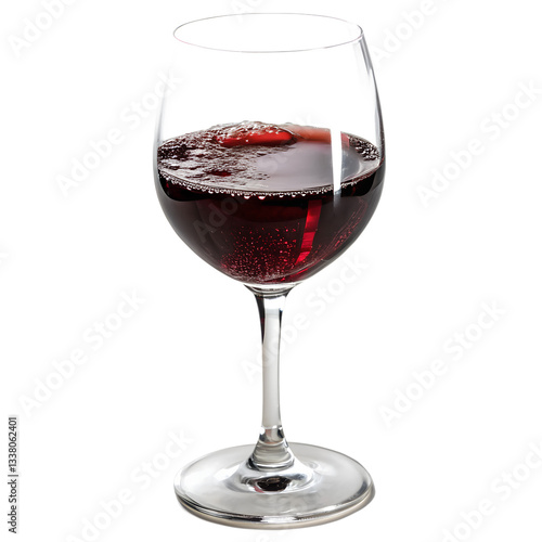 glass of red wine