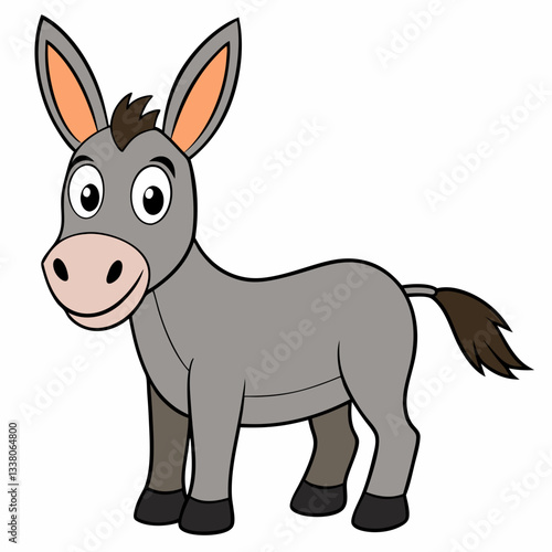 donkey cartoon illustration