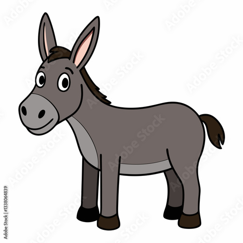 donkey cartoon illustration