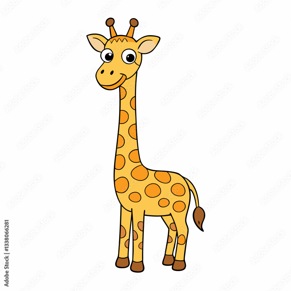 giraffe vector illustration giraffe vector illustration