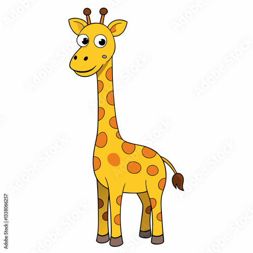 giraffe vector illustration