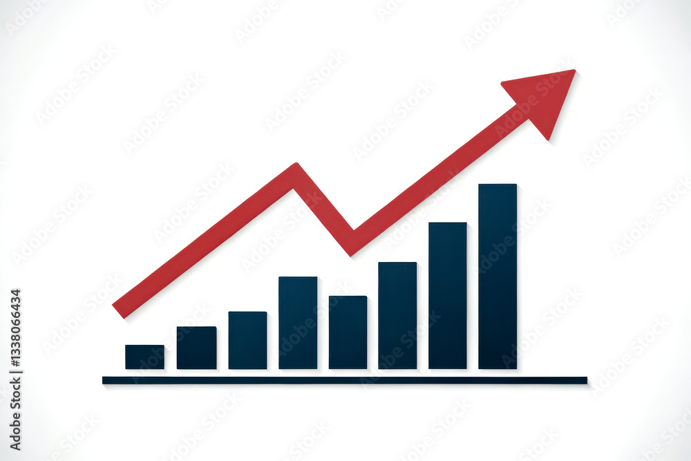 A graphic representation of growth, featuring a rising line chart and bar graph, symbolizing increasing success or performance. A graphic representation of growth, featuring a rising line chart and bar graph, symbolizing increasing success or performance.