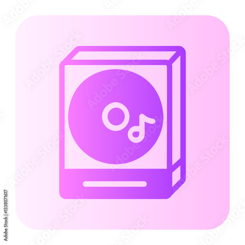 cd player gradient icon