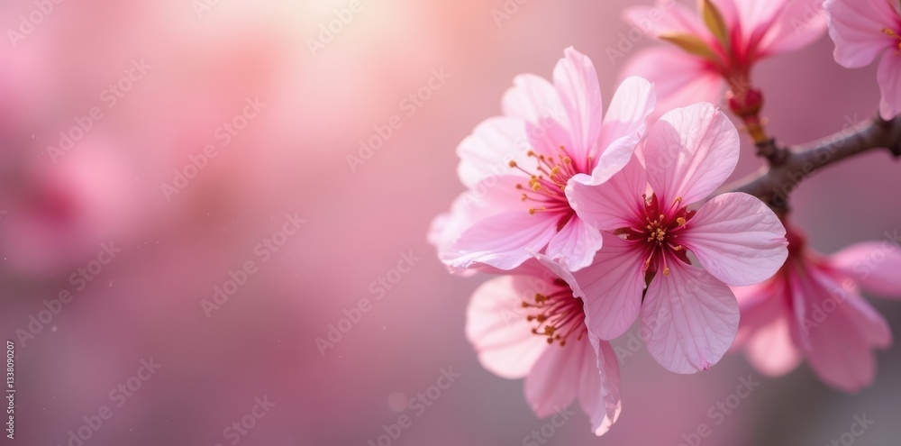 Delicate pink petals drift, soft focus cherry blossoms blur , bokeh, tranquil Delicate pink petals drift, soft focus cherry blossoms blur , bokeh, tranquil