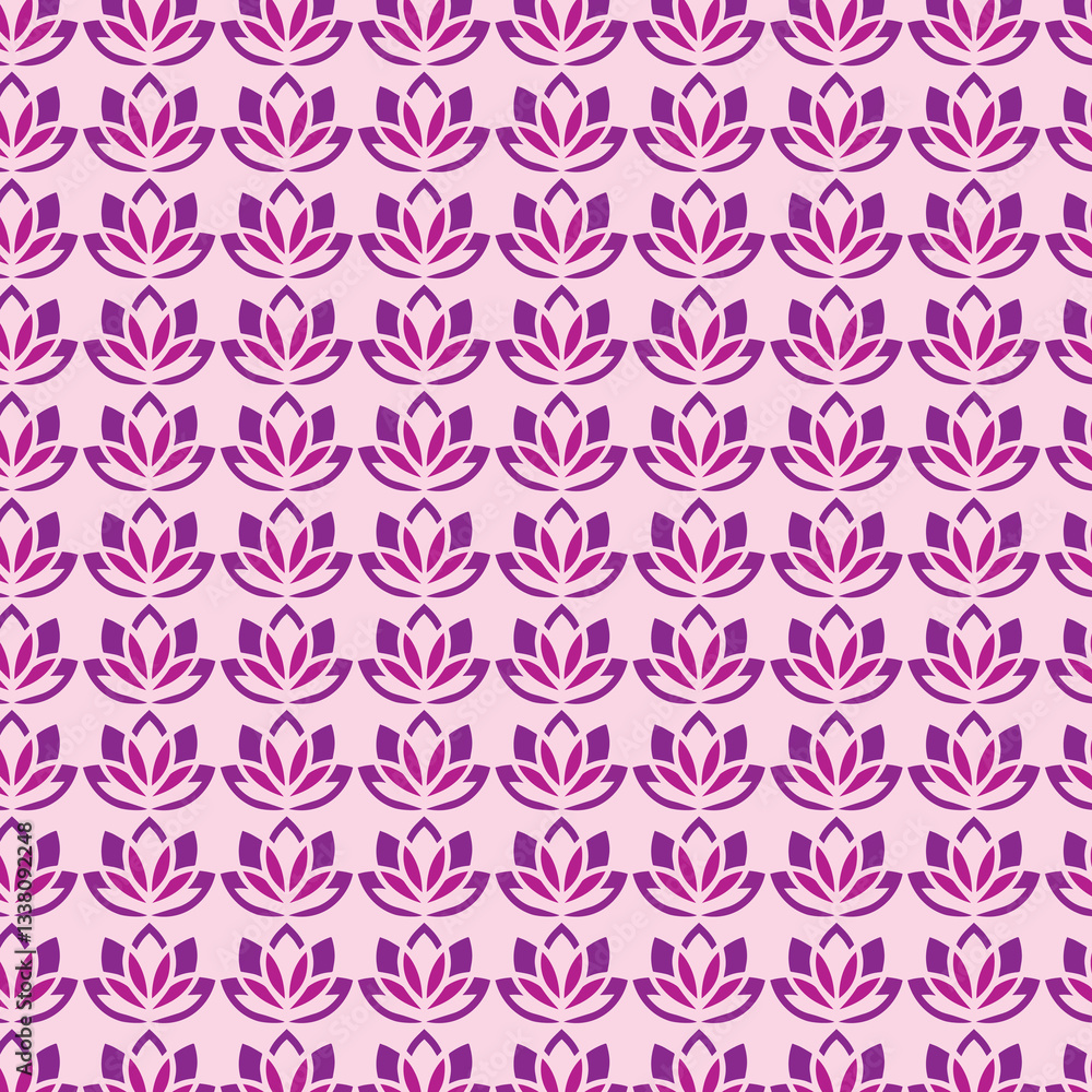 seamless pattern with pink flowers seamless pattern with pink flowers