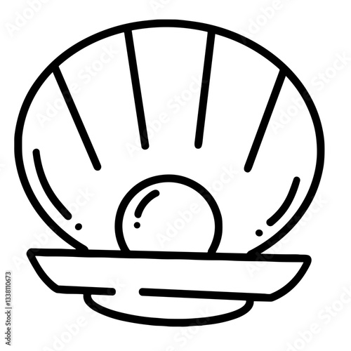 shellfish icon illustration