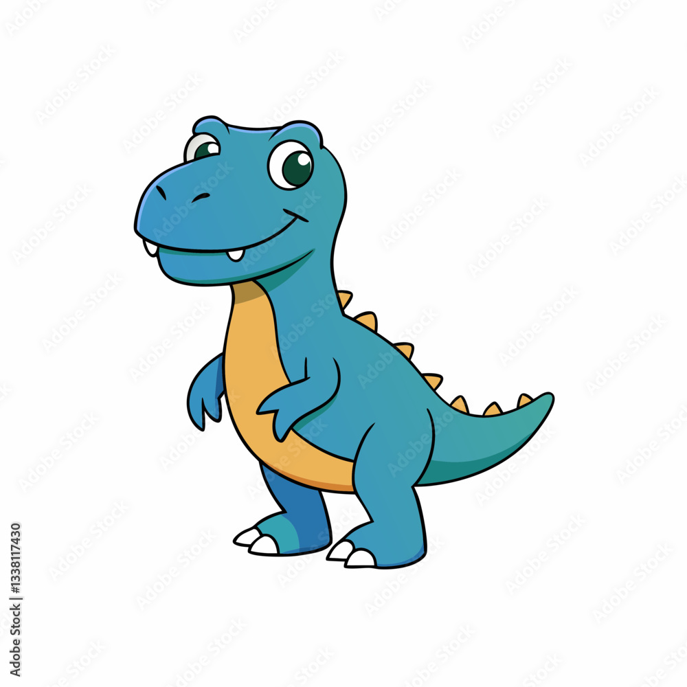 Fototapeta premium dinosaur vector illustration