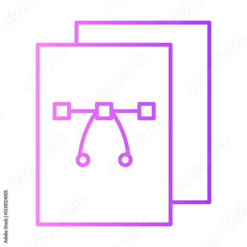 graphic design gradient icon