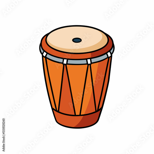 bongo on white