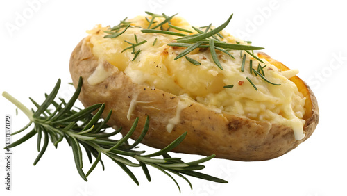 cheesy twice baked potato dish