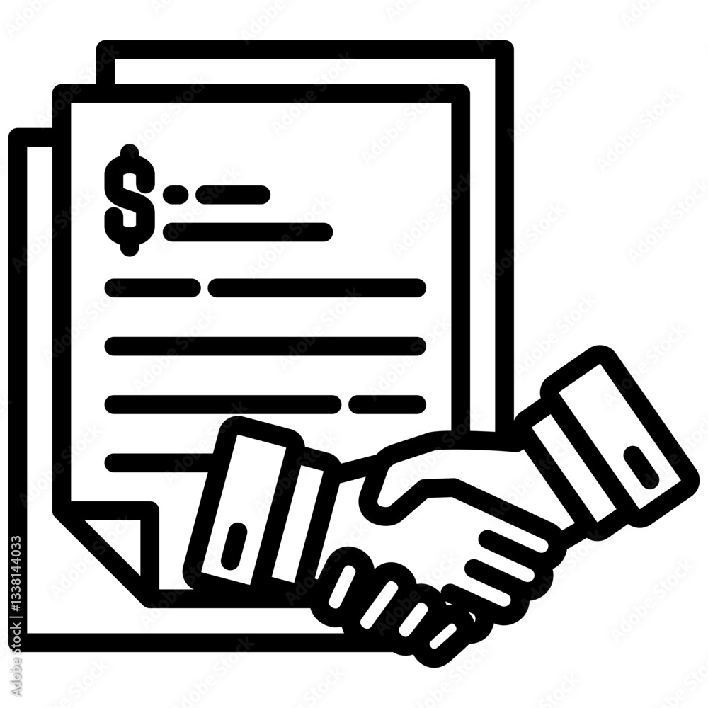 Partnerships icon in Outline Style. Simple Vector Design. Simple Vector Outline Icon Partnerships icon in Outline Style. Simple Vector Design. Simple Vector Outline Icon