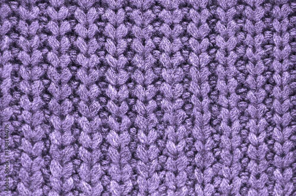 Pink knitted fabric background texture Pink knitted fabric background texture