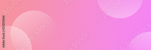Abstract pink-lilac background with pattern of circles and grainy texture. The design is perfect for banners, posters, headlines and covers.